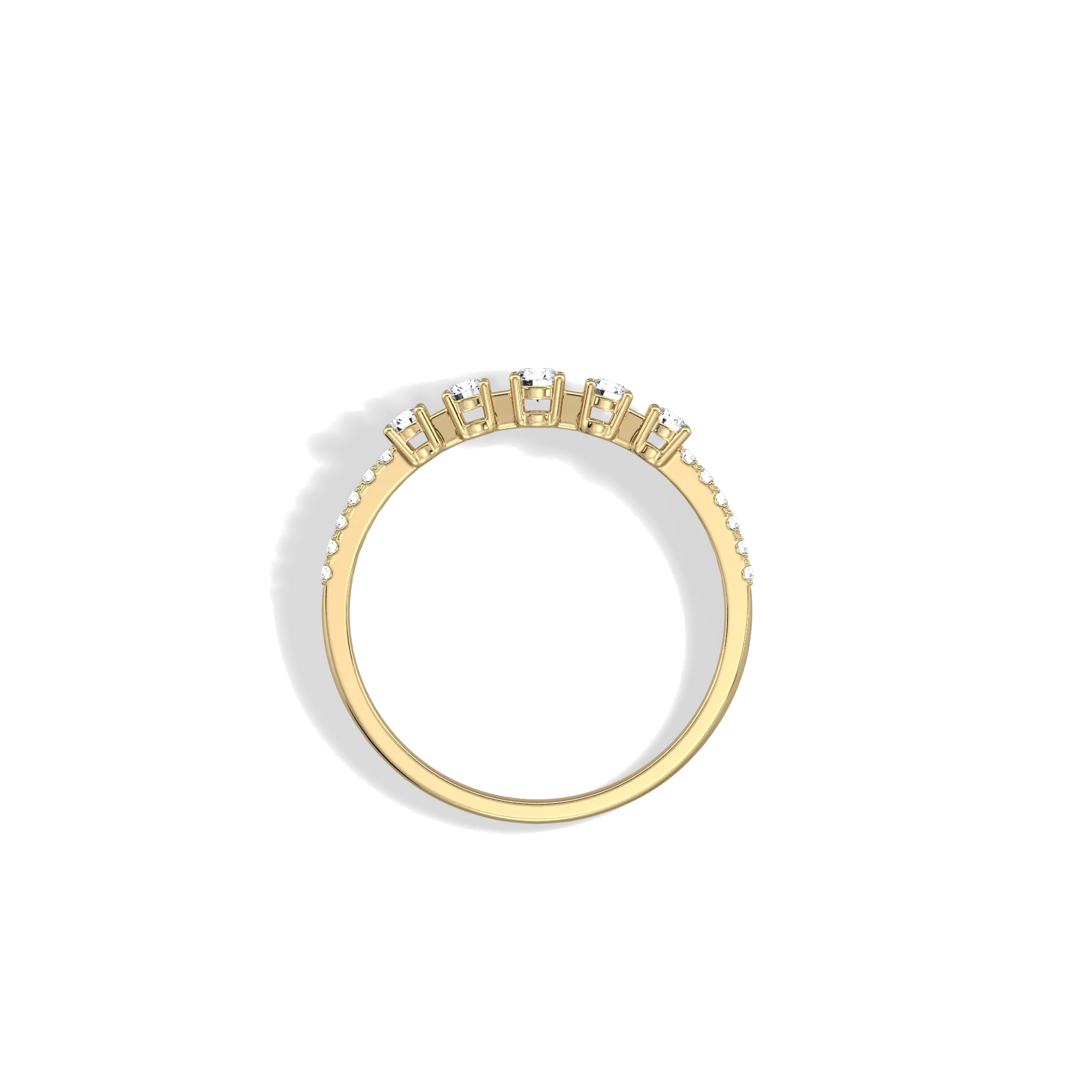 0.31CTW Lab Grown Diamond Wedding Ring - Image 5