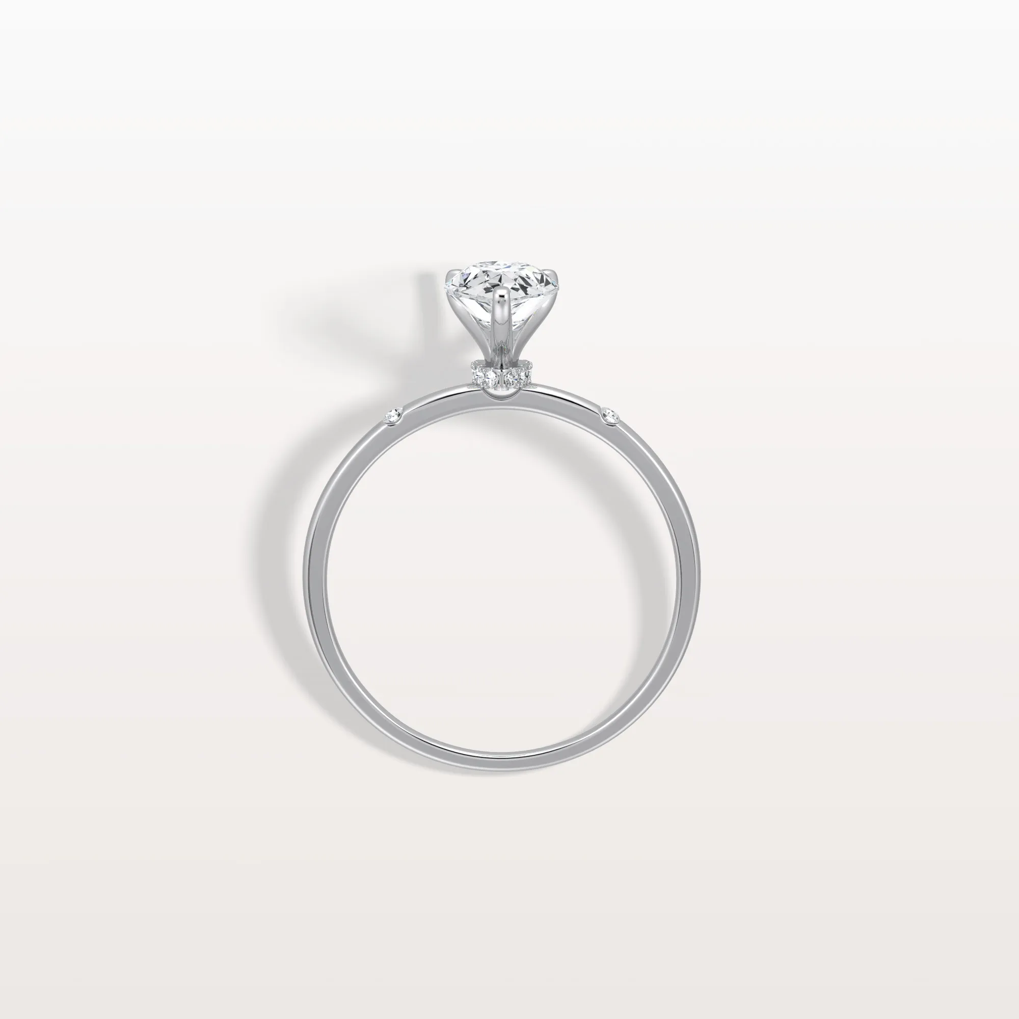 Clara丨1 CT Lab-Grown Diamond Pear Engagement Ring - Image 28