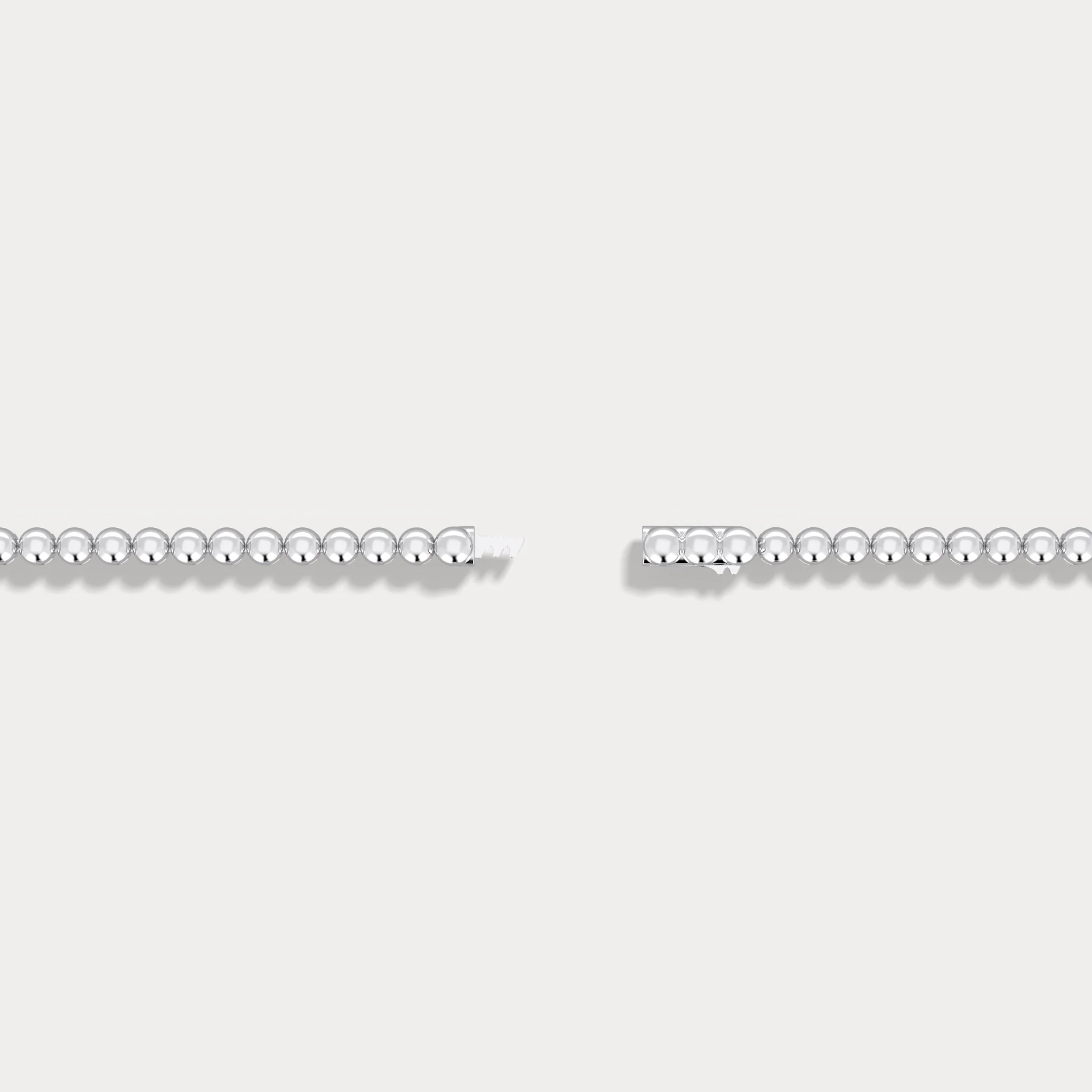 1 CTW Bezel Set Lab-Grown Diamond Tennis Bracelet in Sterling Silver - Image 4