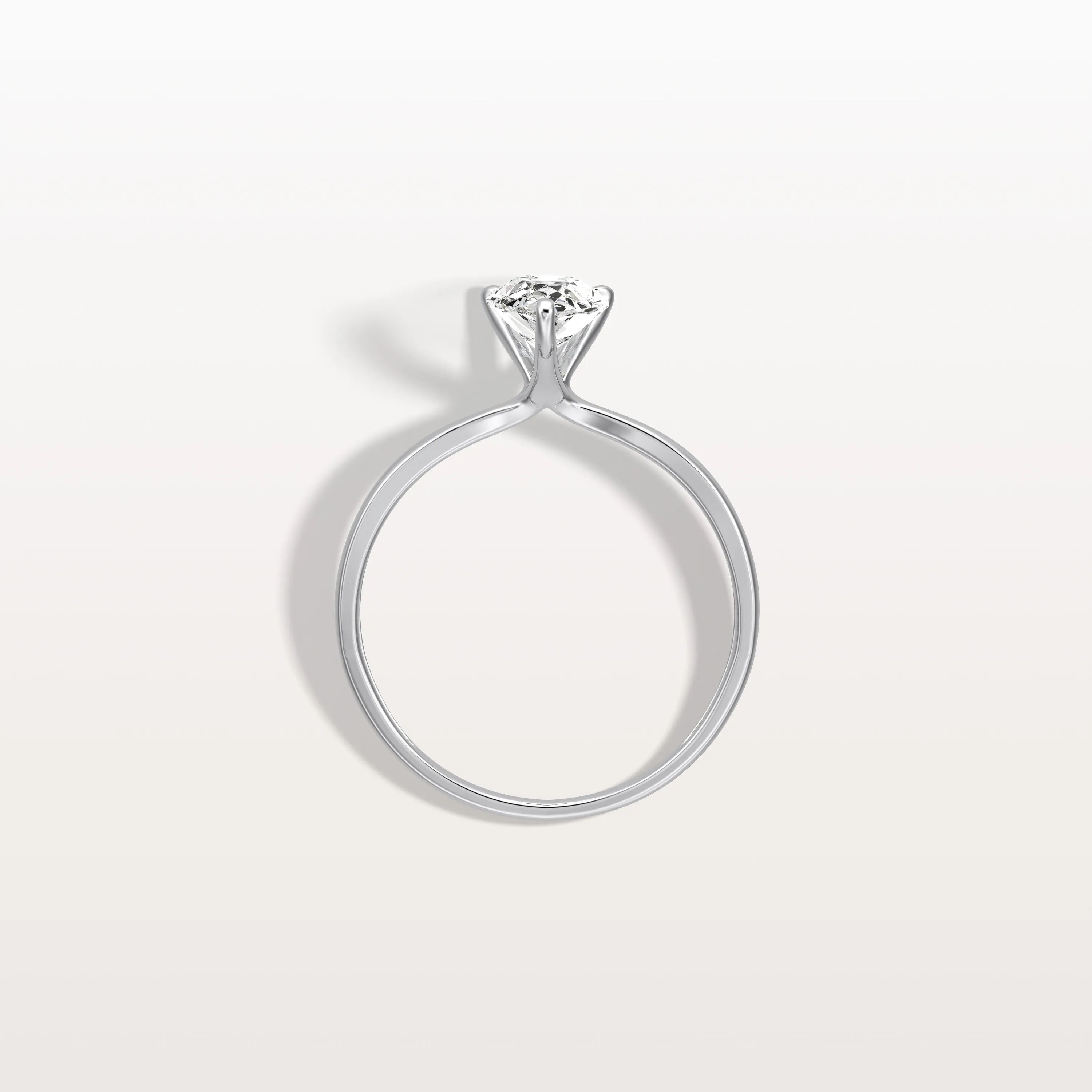 Elise丨1CT Pear Cut Lab Diamond Engagement Ring In 14K Gold - Image 5