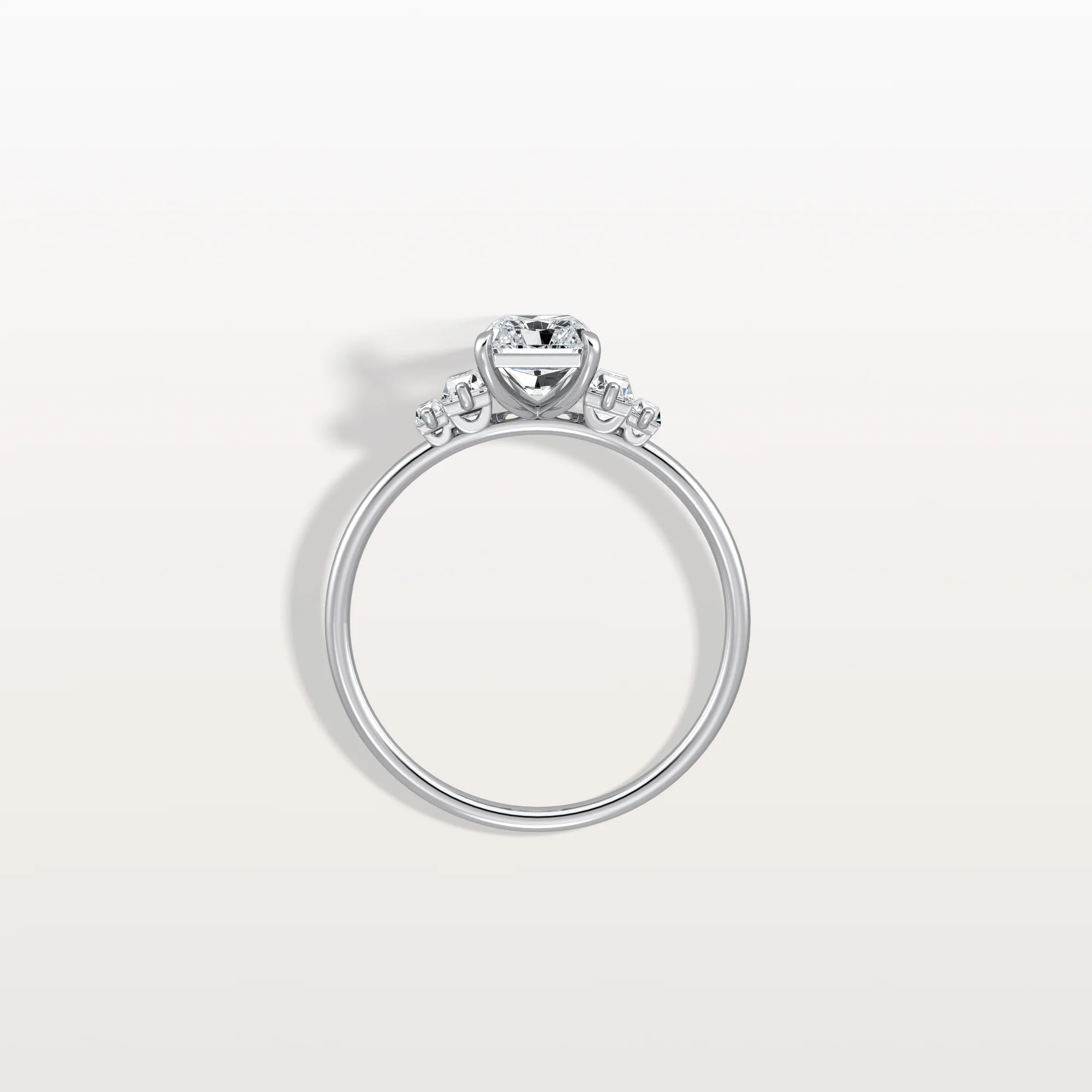 Bella丨1CT Radiant Lab Diamond Engagement Ring In 14K Solid Gold/Platinum - Image 14