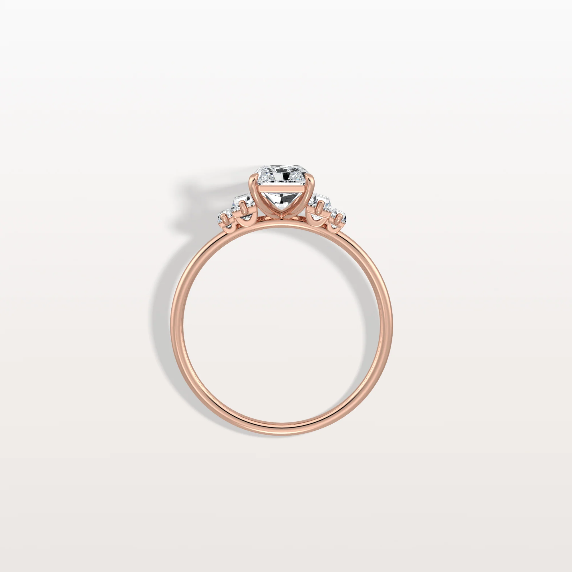 Bella丨1CT Radiant Lab Diamond Engagement Ring In 14K Solid Gold/Platinum - Image 22