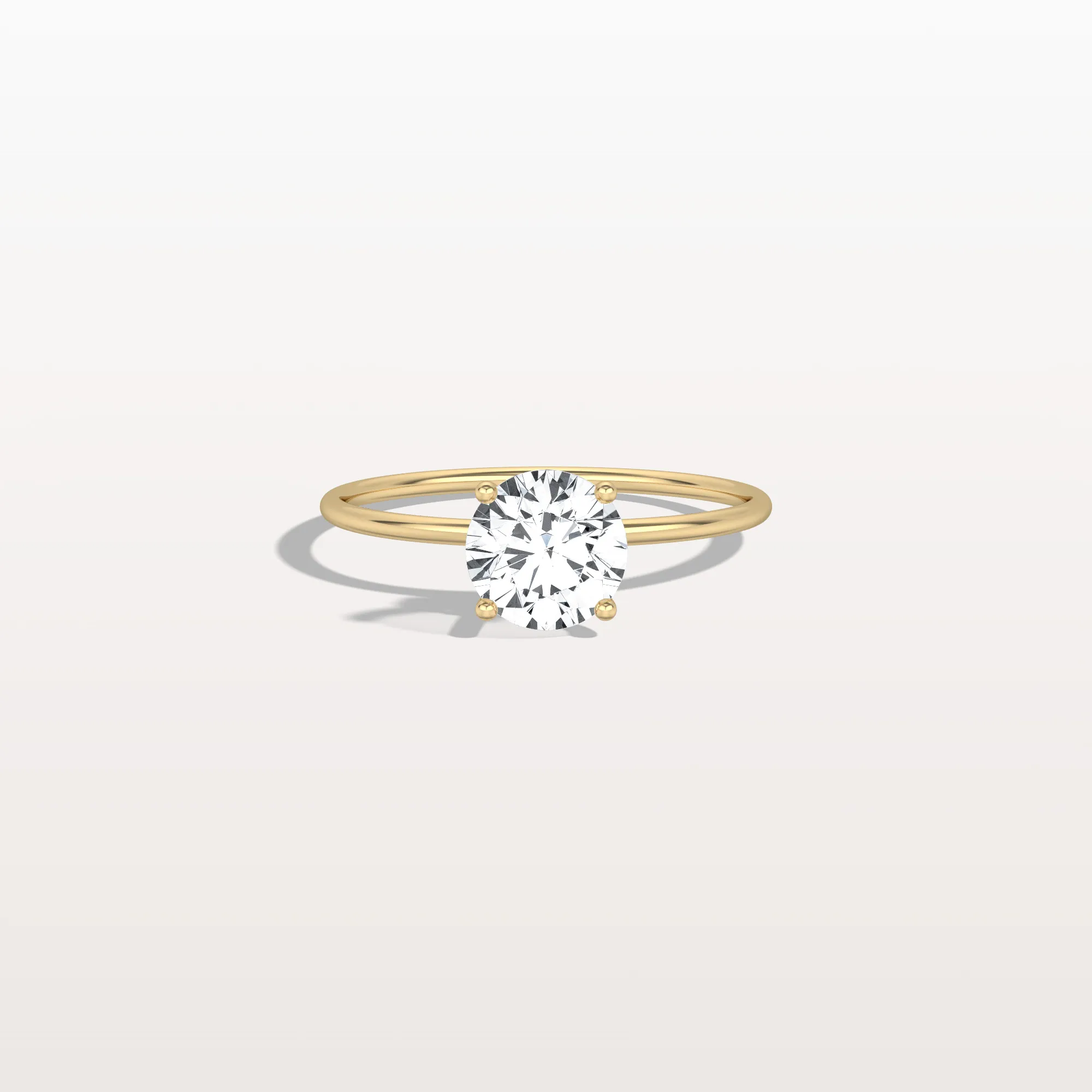 Talia丨1CT Round Lab Grown Diamond Double Hidden Halo Ring