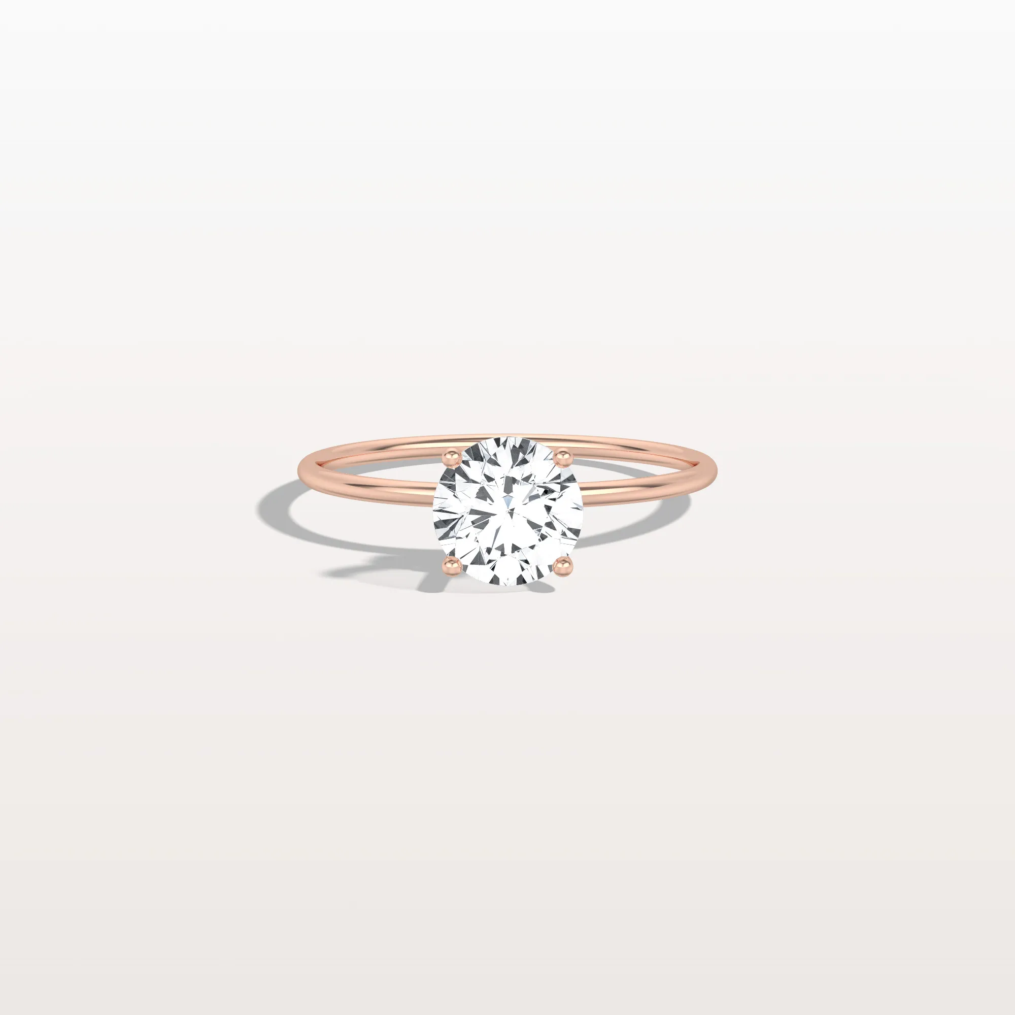 Talia丨1CT Round Lab Grown Diamond Double Hidden Halo Ring - Image 16
