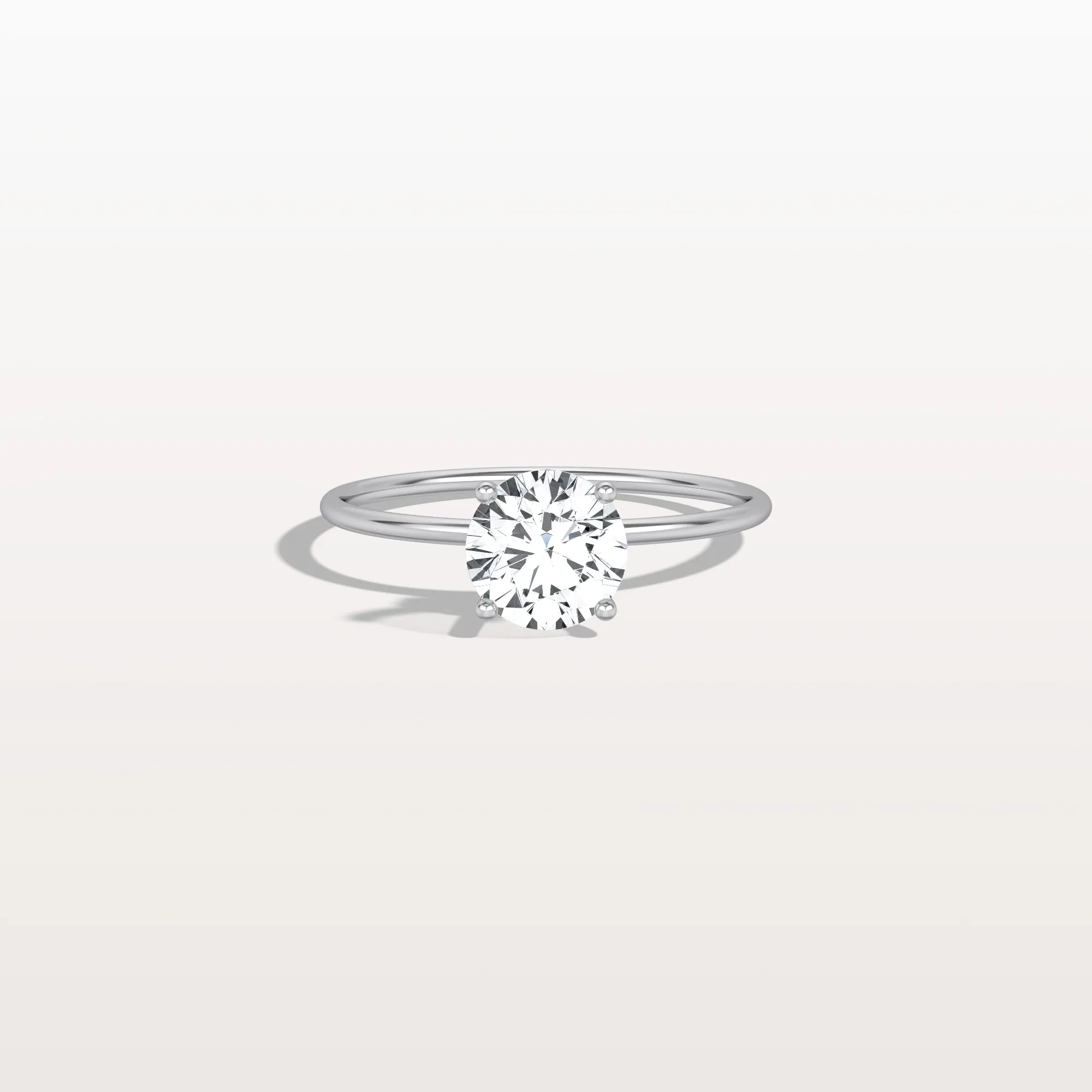 Talia丨1CT Round Lab Grown Diamond Double Hidden Halo Ring - Image 23