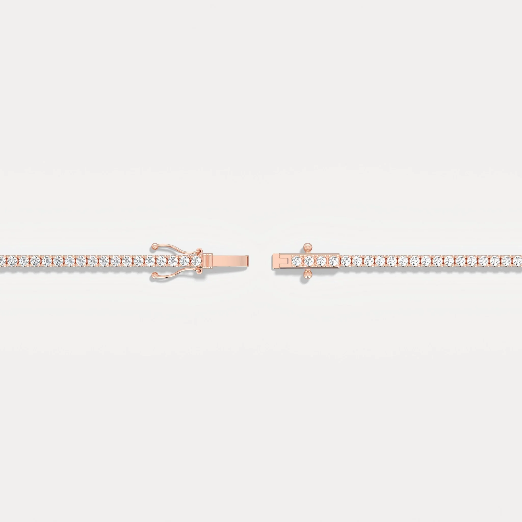 2 CTW Lab-Grown Diamond Tennis Bracelet in 14K Gold/Platinum – Classic & Timeless - Image 13