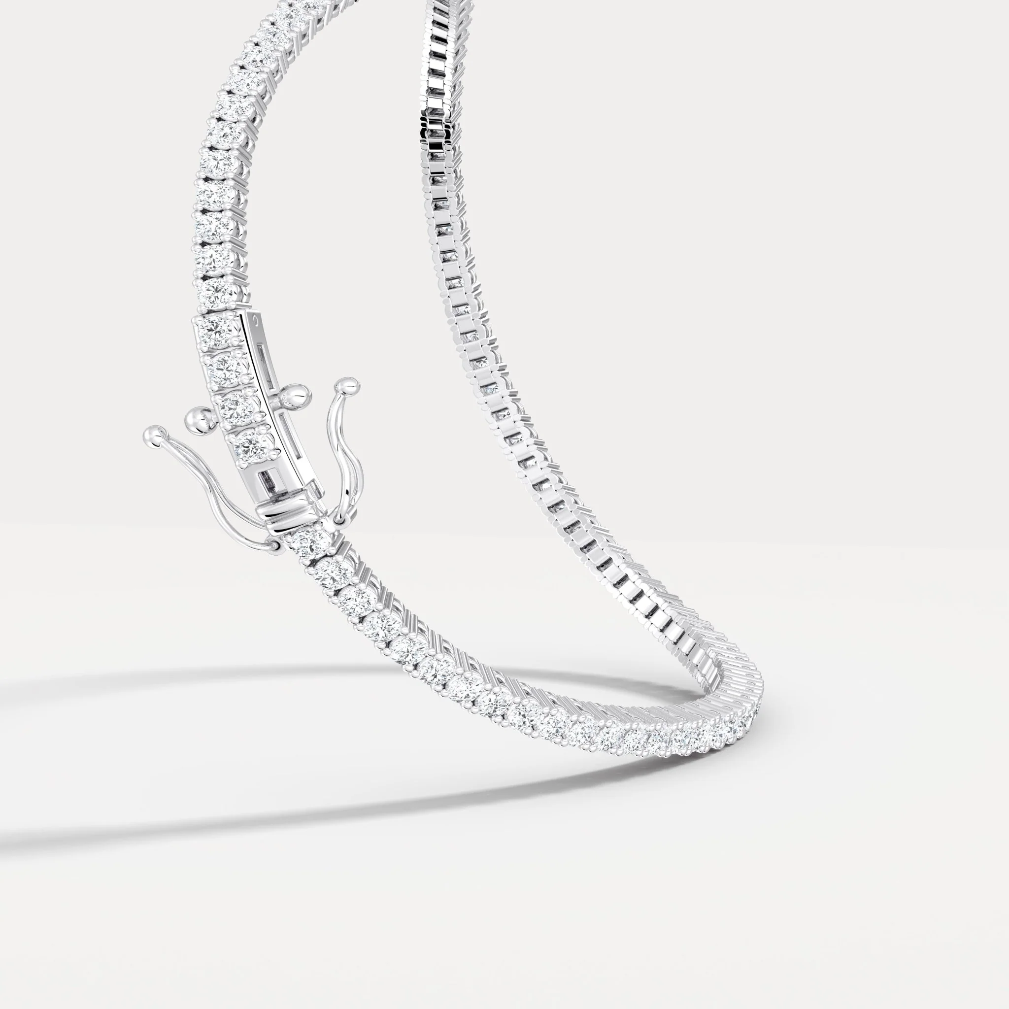 2 CTW Lab-Grown Diamond Tennis Bracelet in 14K Gold/Platinum – Classic & Timeless - Image 15