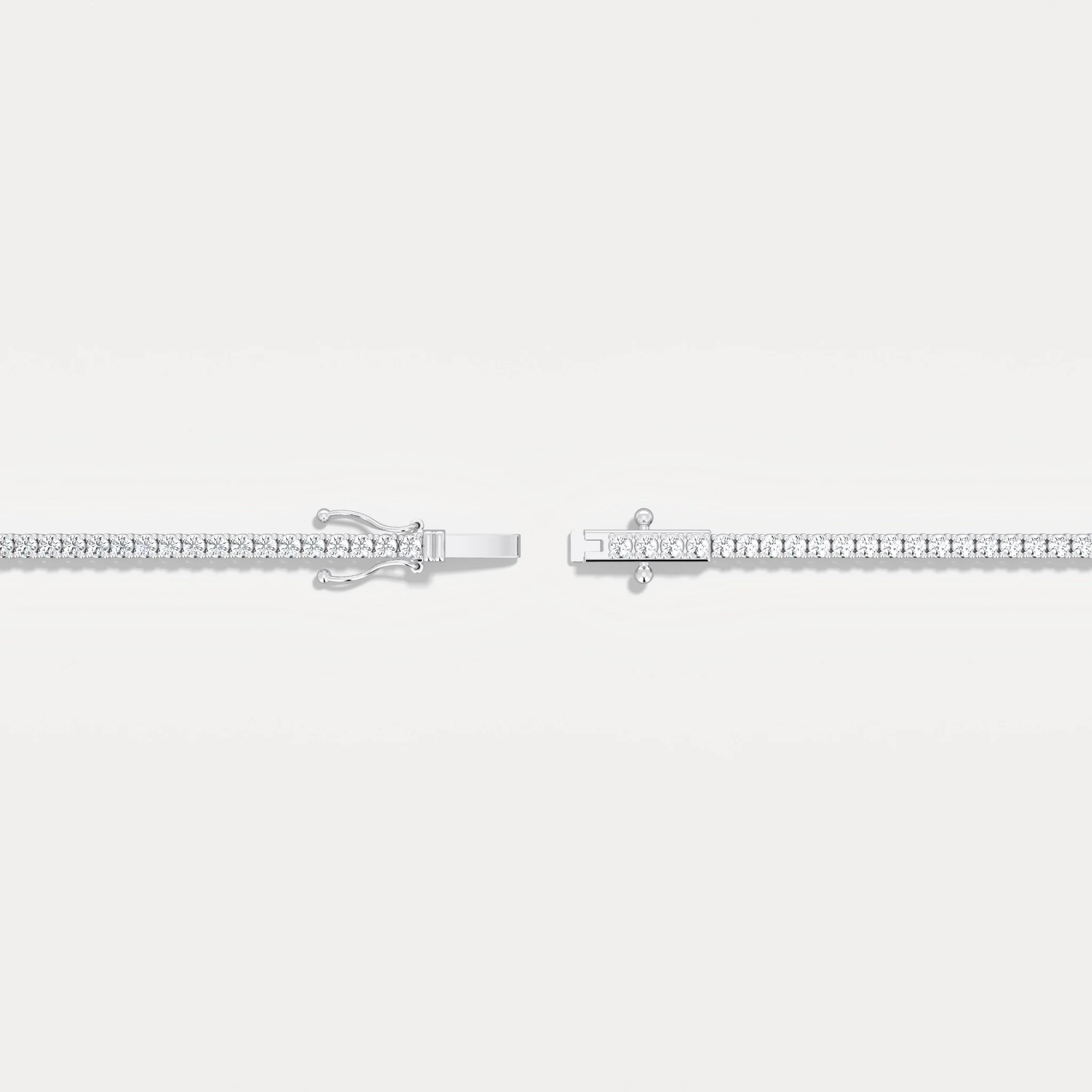 2 CTW Lab-Grown Diamond Tennis Bracelet in 14K Gold/Platinum – Classic & Timeless - Image 17