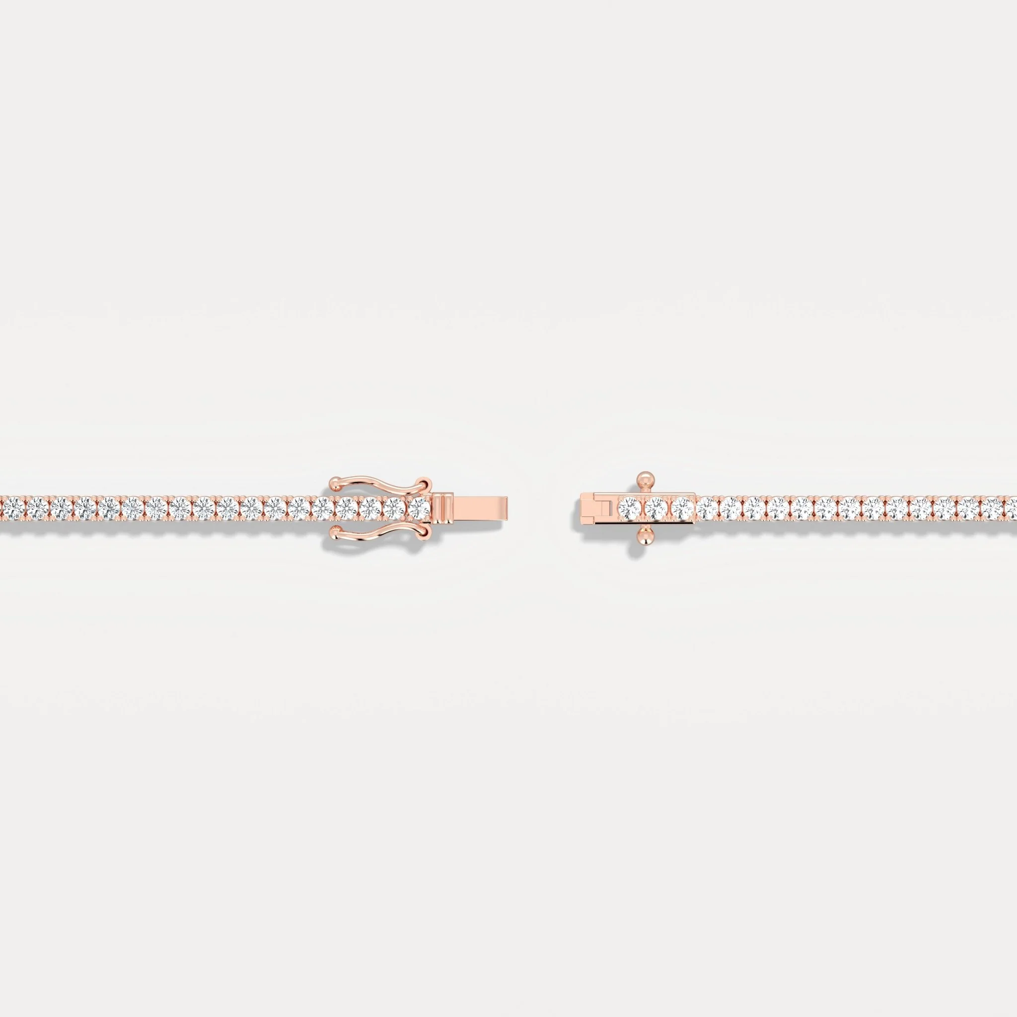 3 CTW Lab-Grown Diamond Tennis Bracelet in 14K Gold/Platinum – Classic & Timeless - Image 17
