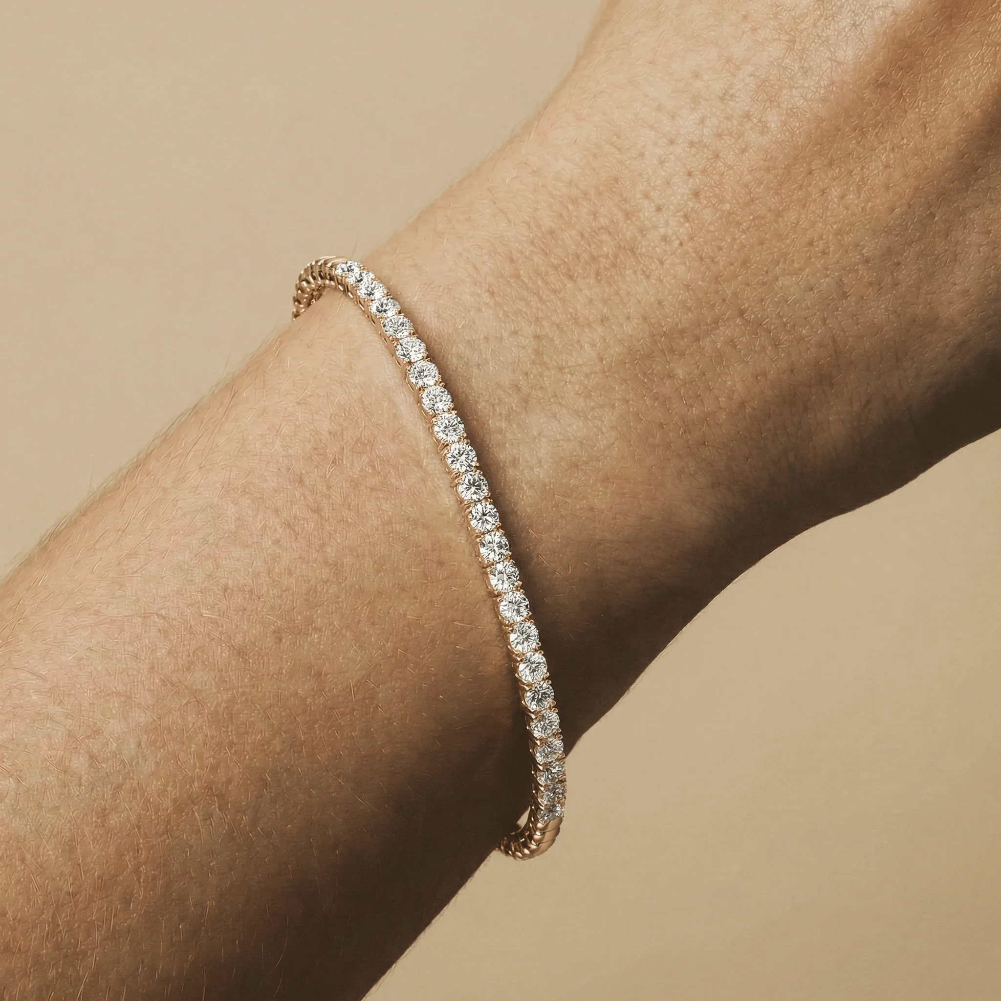 2 CTW Prong Set Lab-Grown Diamond Tennis Bracelet in Sterling Silver - Image 10