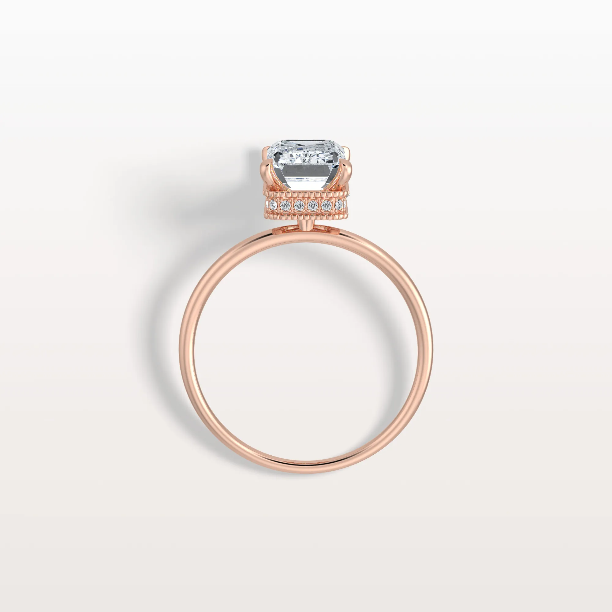 Nova丨2CT Emerald Cut Lab Grown Diamond Engagement Ring - Image 20