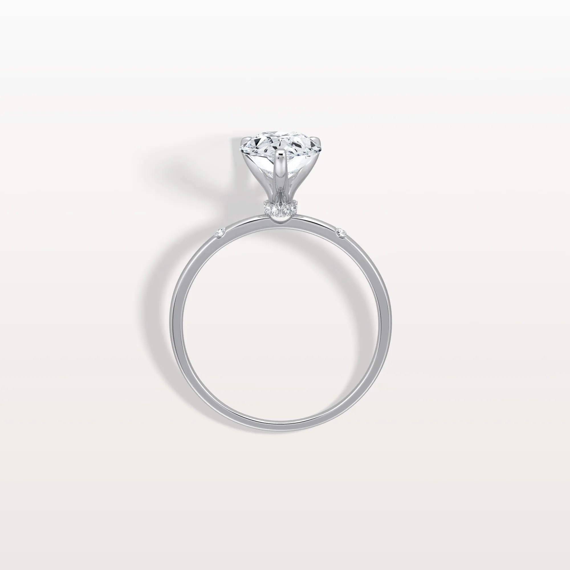 Clara丨2CT Lab-Grown Diamond Pear Engagement Ring - Image 27