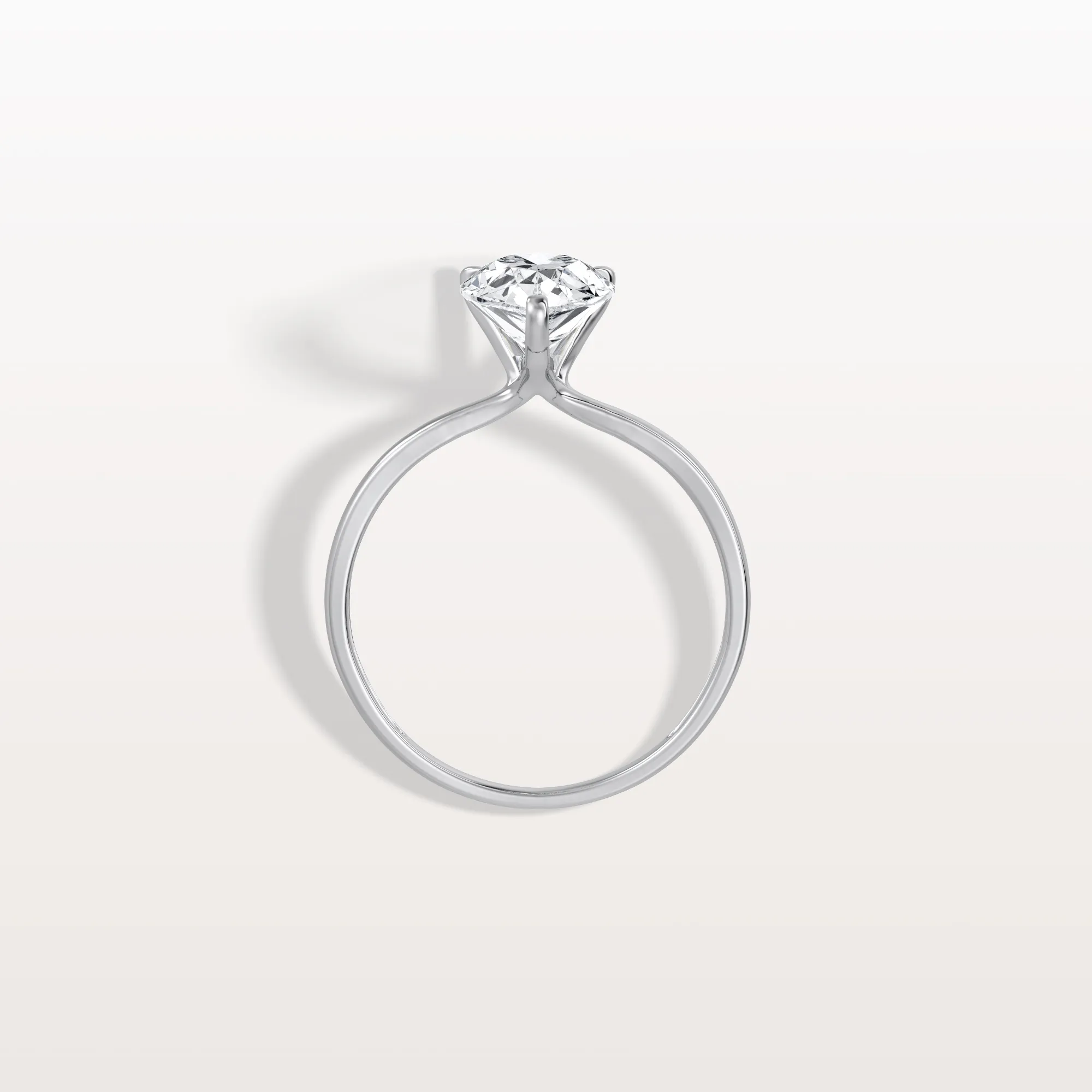 Elise丨2CT Pear Cut Lab Diamond Engagement Ring In 14K Gold - Image 27