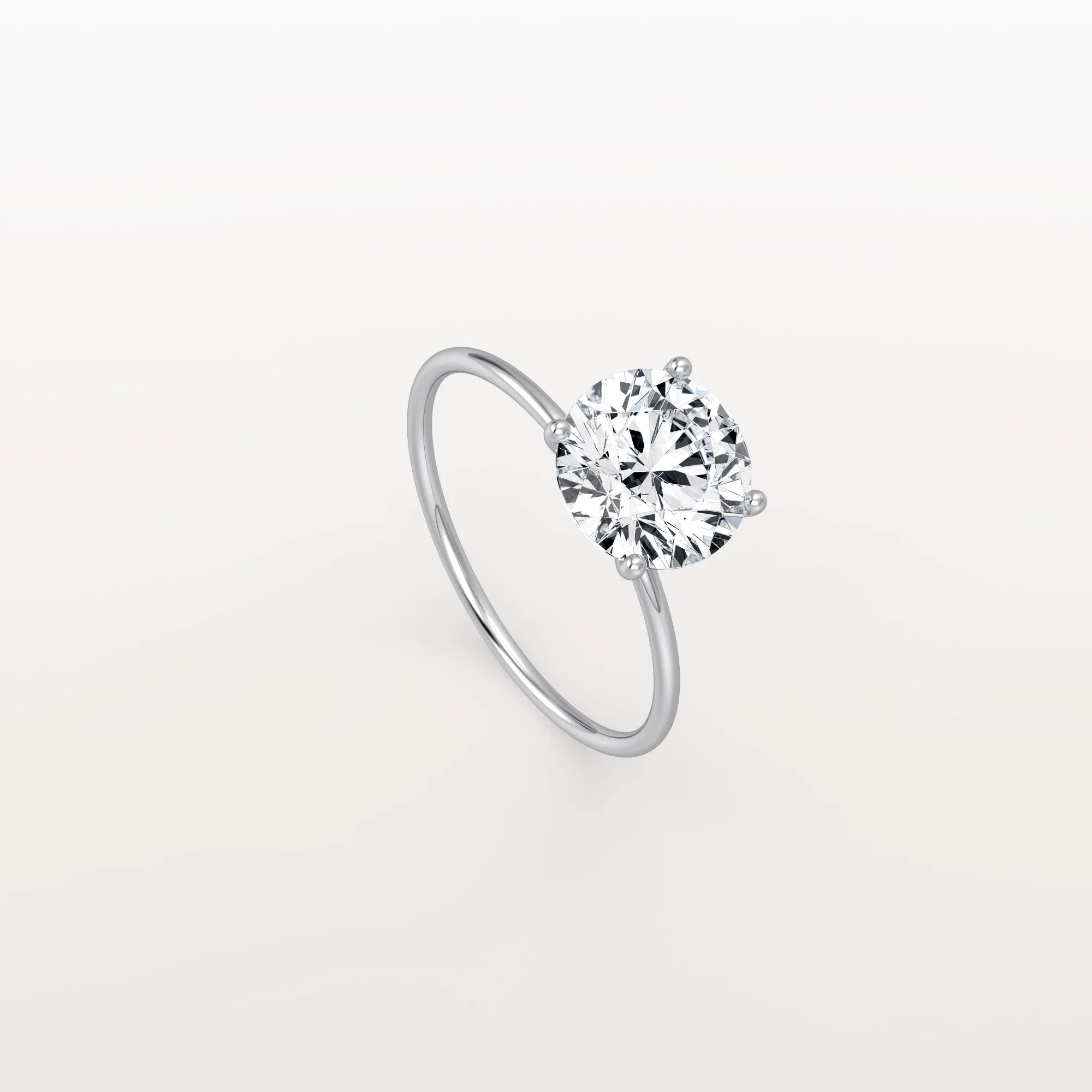 Talia丨2CT Round Lab Grown Diamond Double Hidden Halo Ring - Image 27