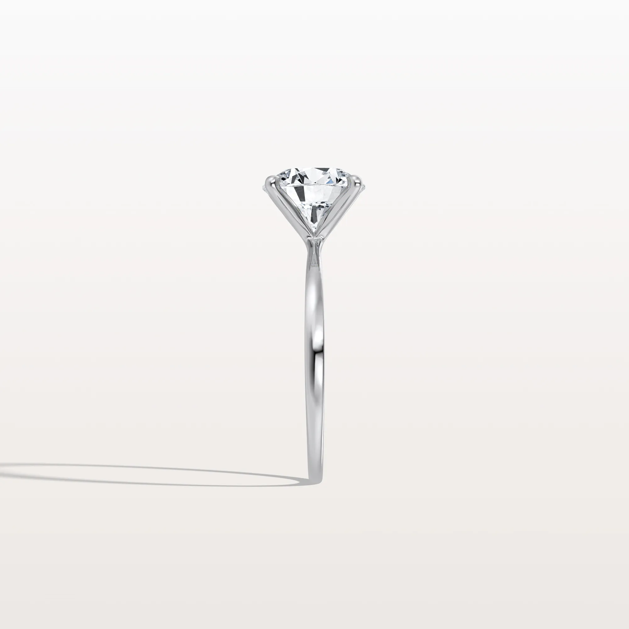 Aria丨2CT Round Lab Grown Diamond Ring In 14K Gold - Image 15