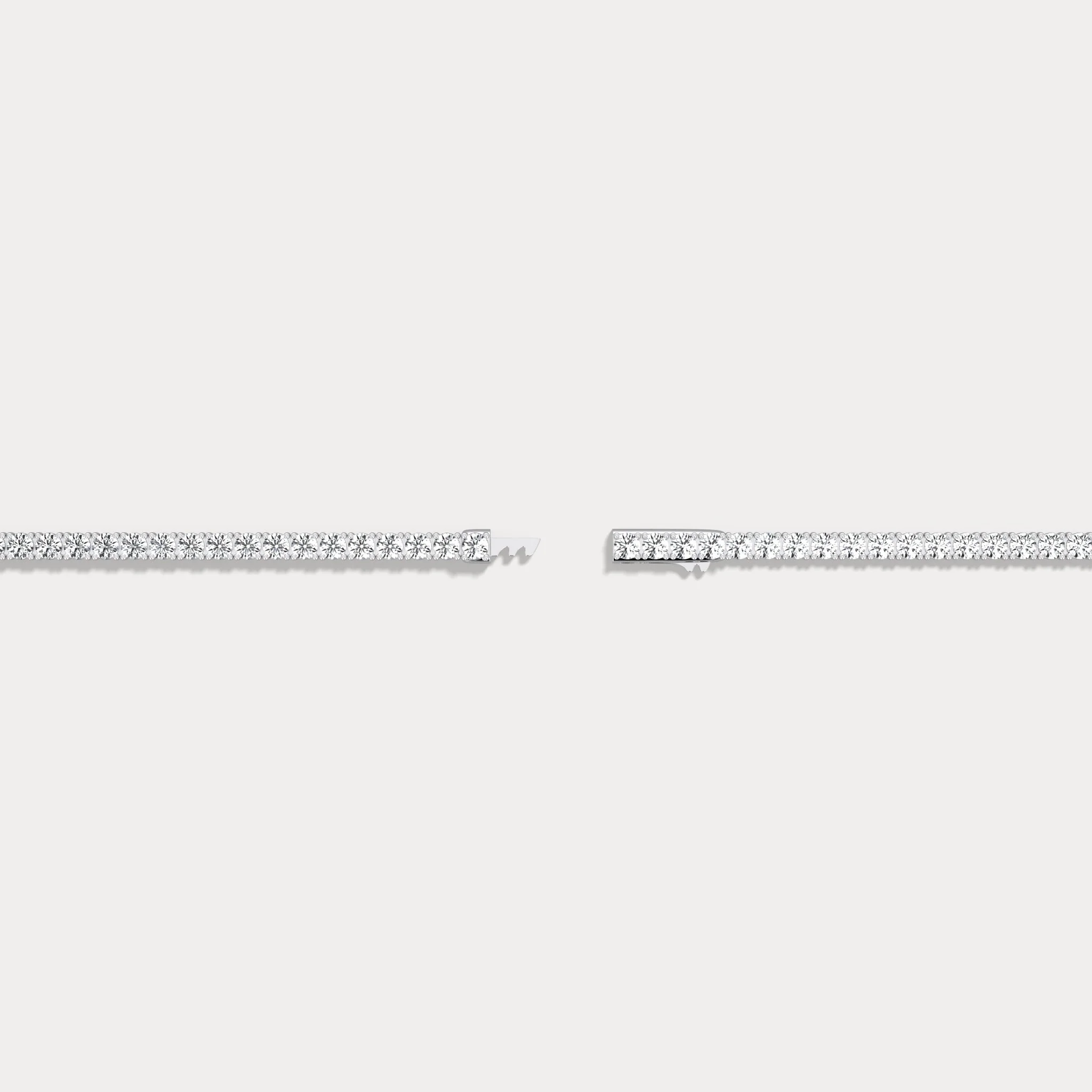 3 CTW Eternity Lab-Grown Diamond Tennis Bracelet in Sterling Silver - Image 5