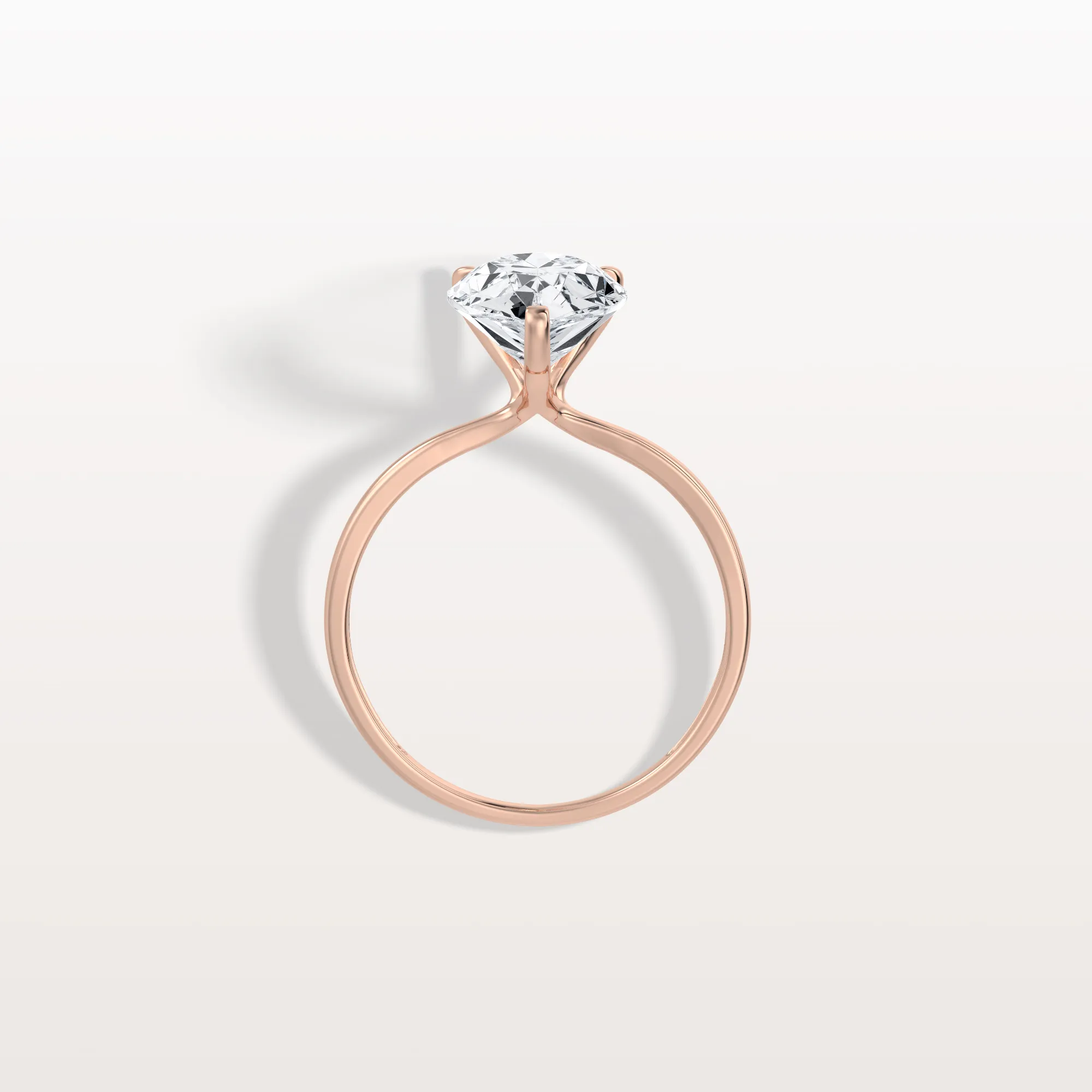 Elise丨3CT Pear Cut Lab Diamond Engagement Ring In 14K Gold - Image 21