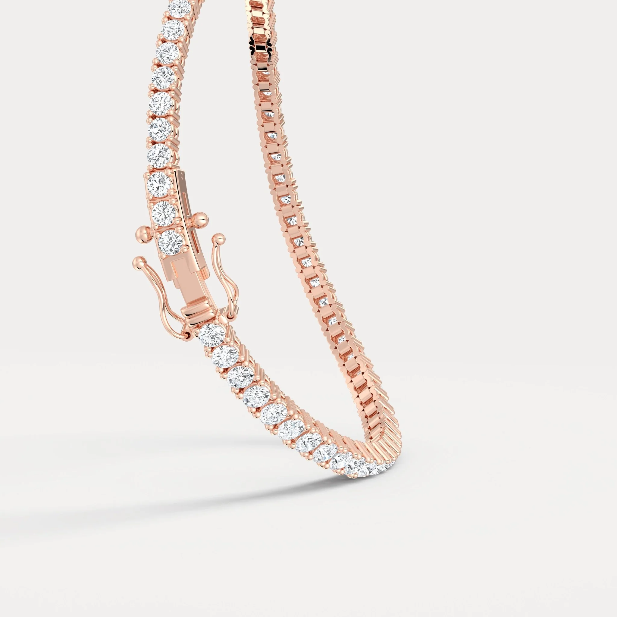 5 CTW Lab-Grown Diamond Tennis Bracelet in 14K Gold/Platinum – Classic & Timeless - Image 14