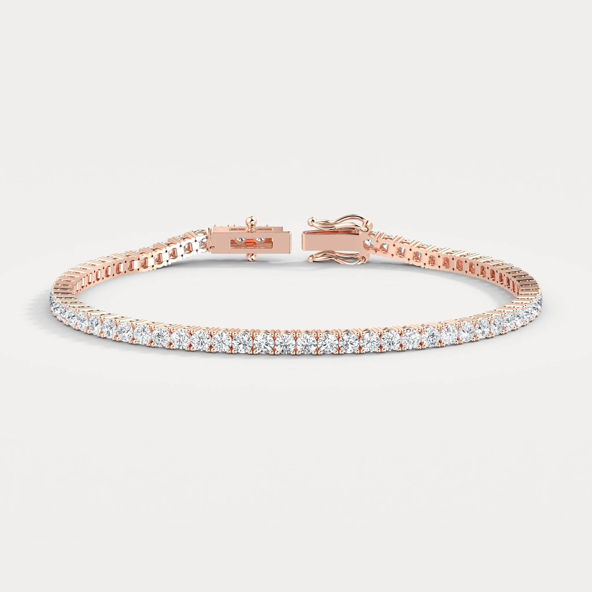 5 CTW Lab-Grown Diamond Tennis Bracelet in 14K Gold/Platinum – Classic & Timeless - Image 16