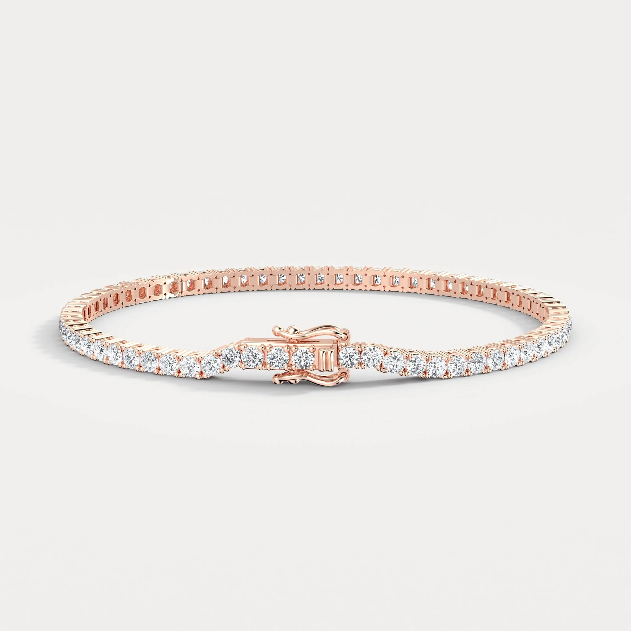 5 CTW Lab-Grown Diamond Tennis Bracelet in 14K Gold/Platinum – Classic & Timeless - Image 17