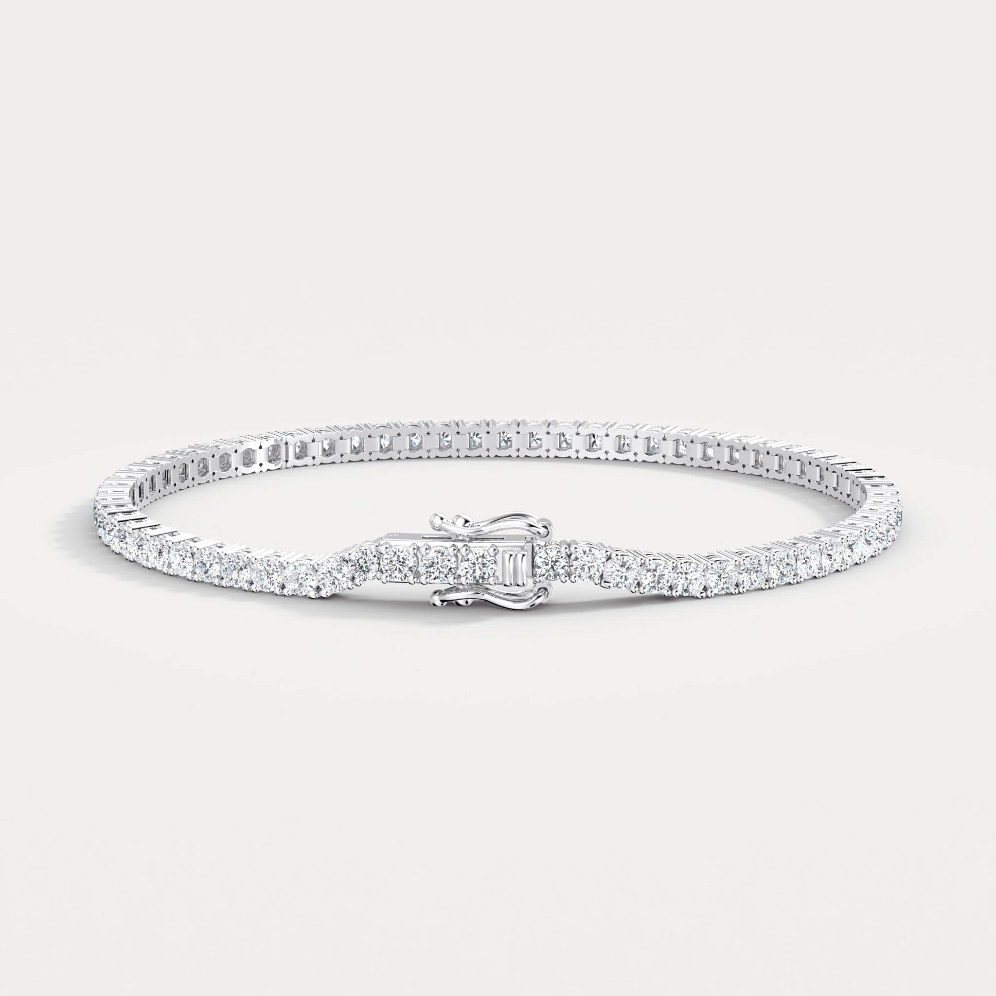 5 CTW Lab-Grown Diamond Tennis Bracelet in 14K Gold/Platinum – Classic & Timeless - Image 22