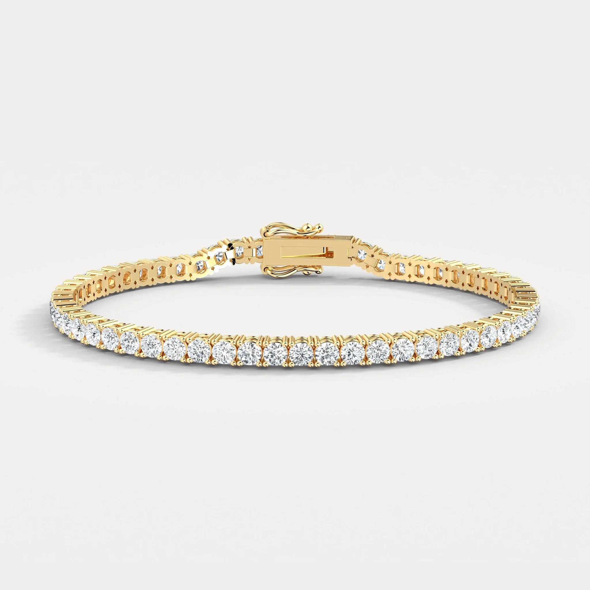 6 CTW Lab-Grown Diamond Tennis Bracelet in 14K Gold/Platinum – Classic & Timeless - Image 11