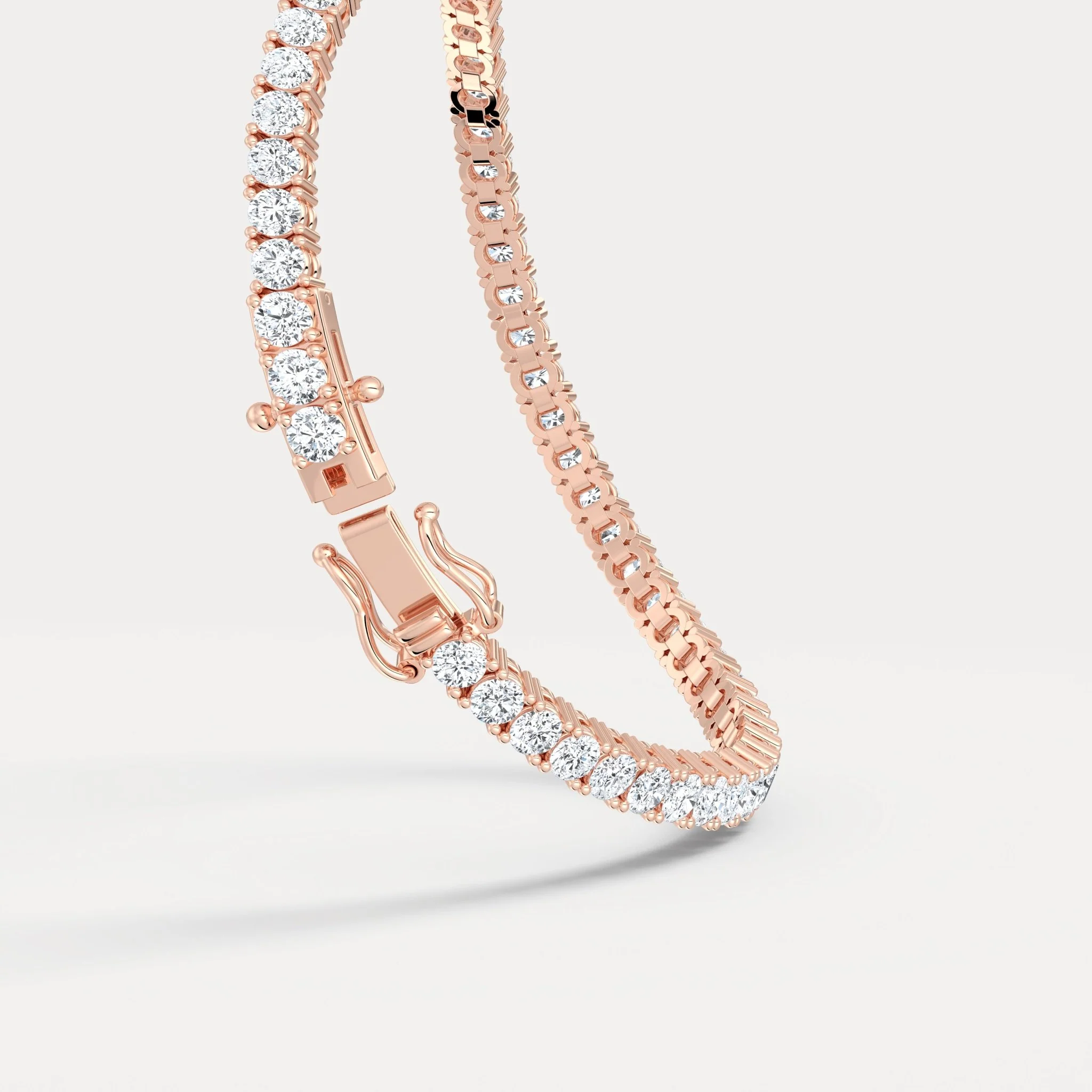 6 CTW Lab-Grown Diamond Tennis Bracelet in 14K Gold/Platinum – Classic & Timeless - Image 14