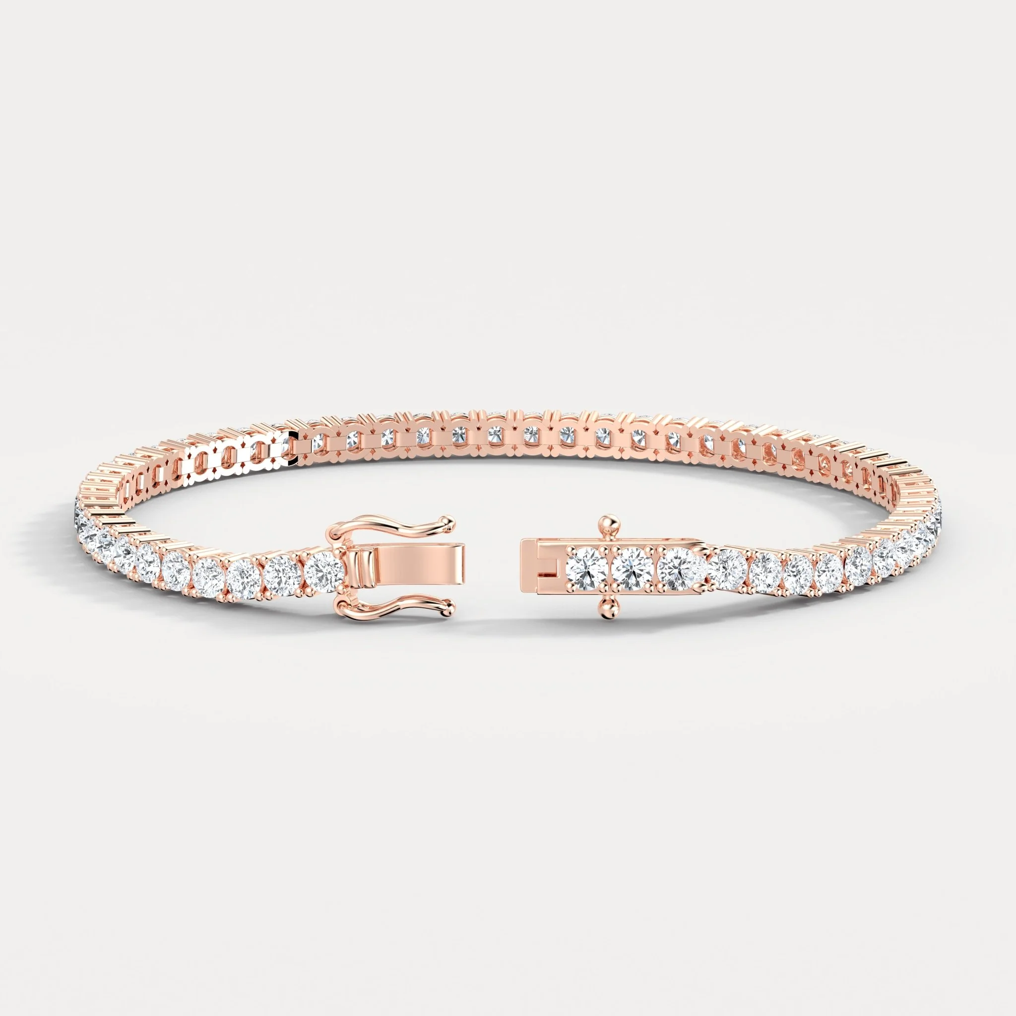 6 CTW Lab-Grown Diamond Tennis Bracelet in 14K Gold/Platinum – Classic & Timeless - Image 18