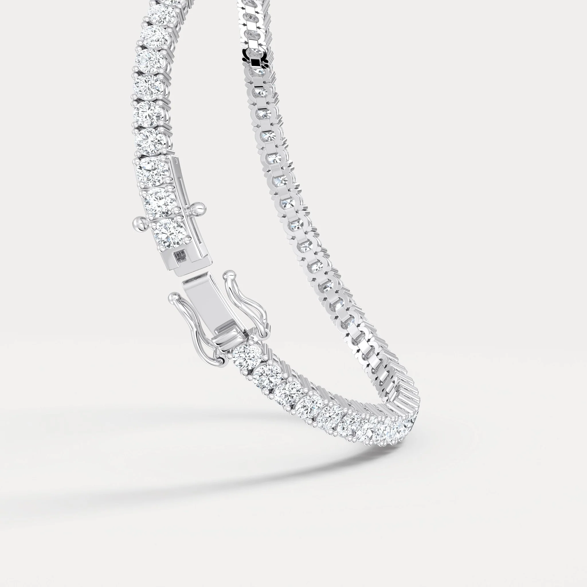 6 CTW Lab-Grown Diamond Tennis Bracelet in 14K Gold/Platinum – Classic & Timeless - Image 19