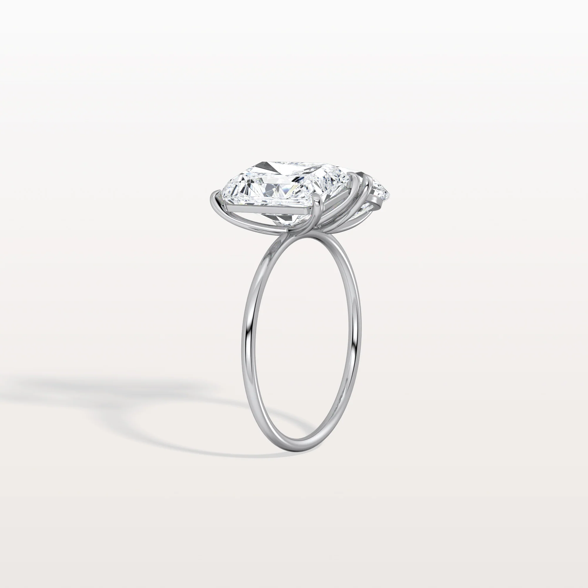 Ivory丨6CTW Lab Grown Diamond Toi Et Moi Engagement Ring In 14K Solid Gold/Platinum - Image 16