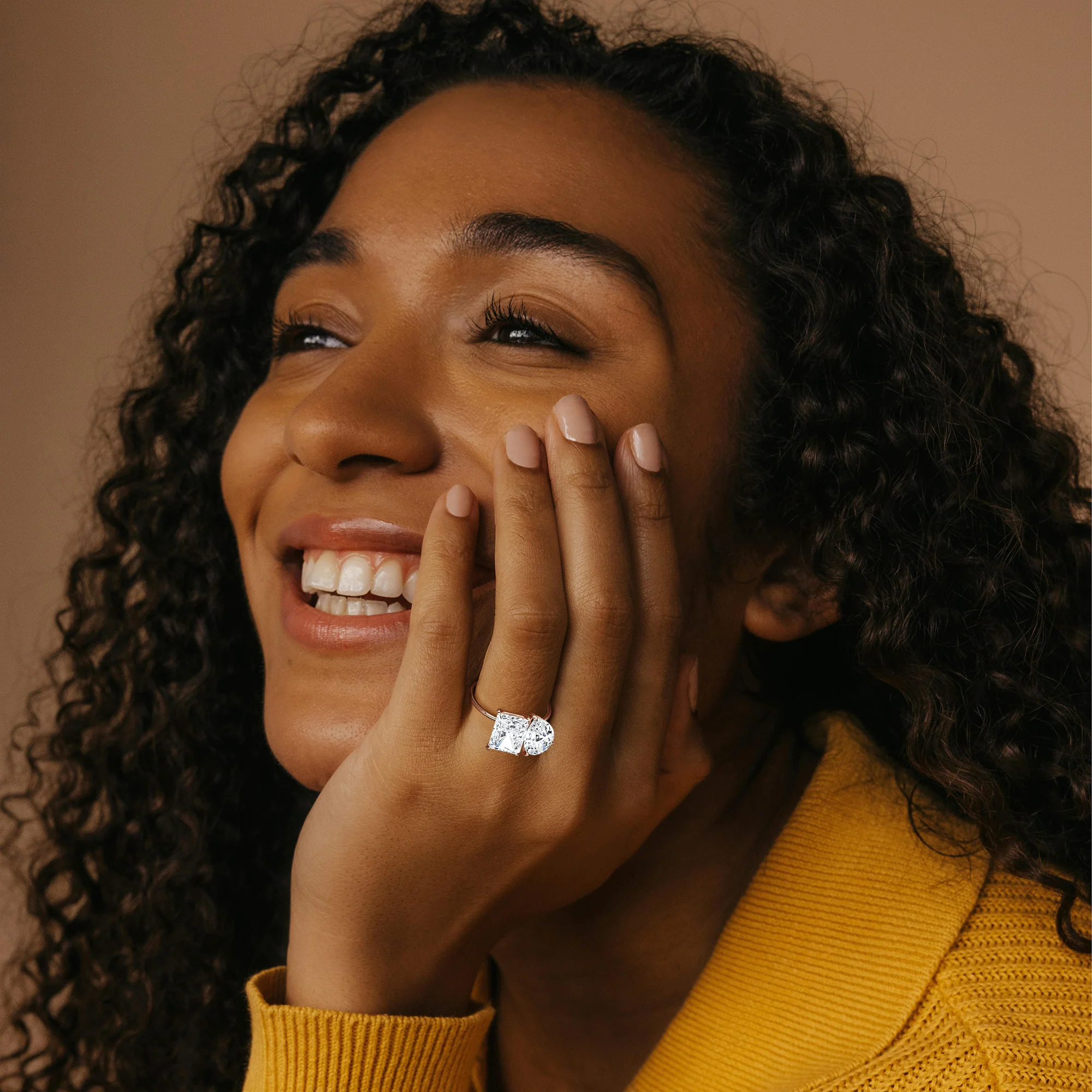 Ivory丨6CTW Lab Grown Diamond Toi Et Moi Engagement Ring In 14K Solid Gold/Platinum - Image 19