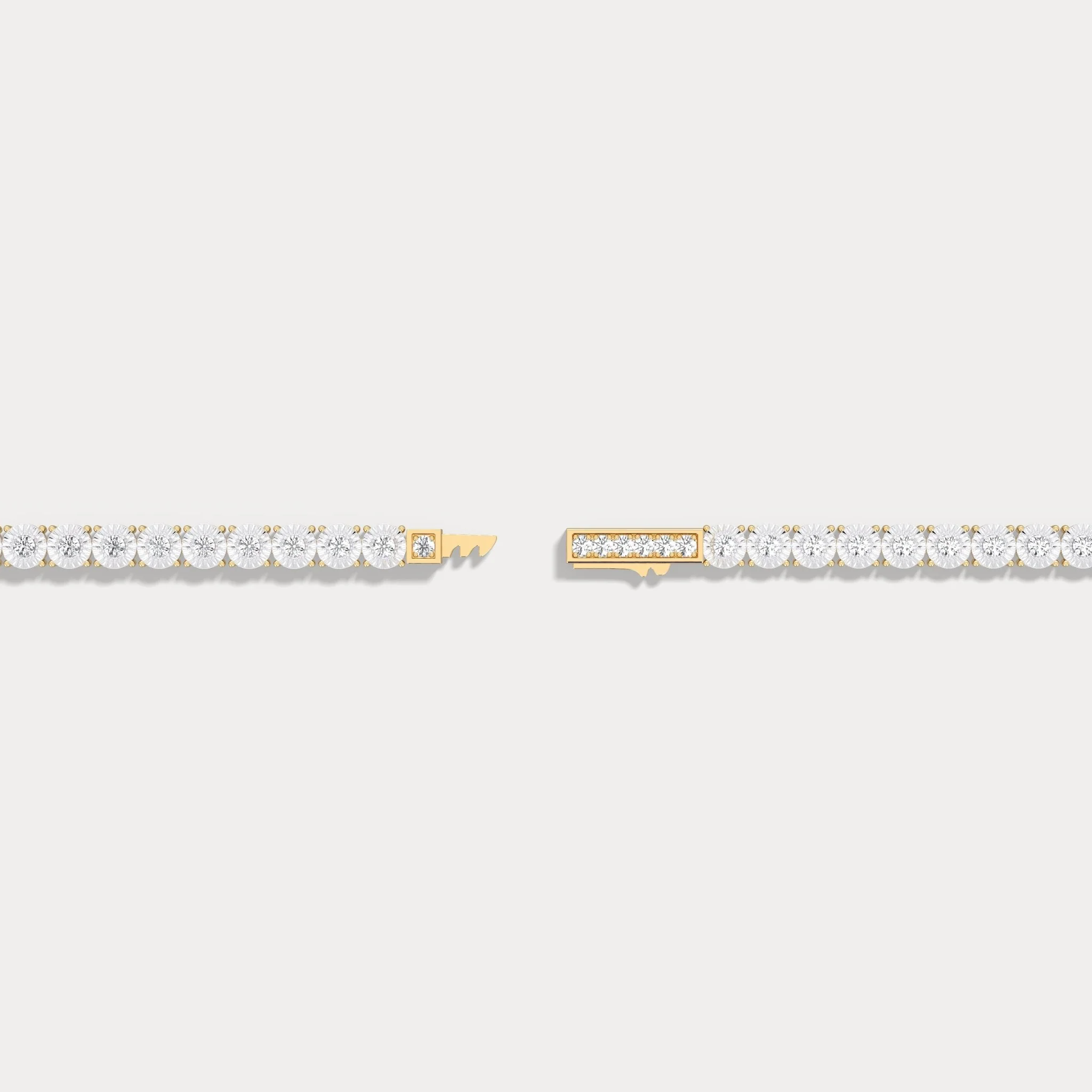 Brilliance Lab Created Diamond 1.00 CTW Tennis Bracelet in 925 Silver - Image 15