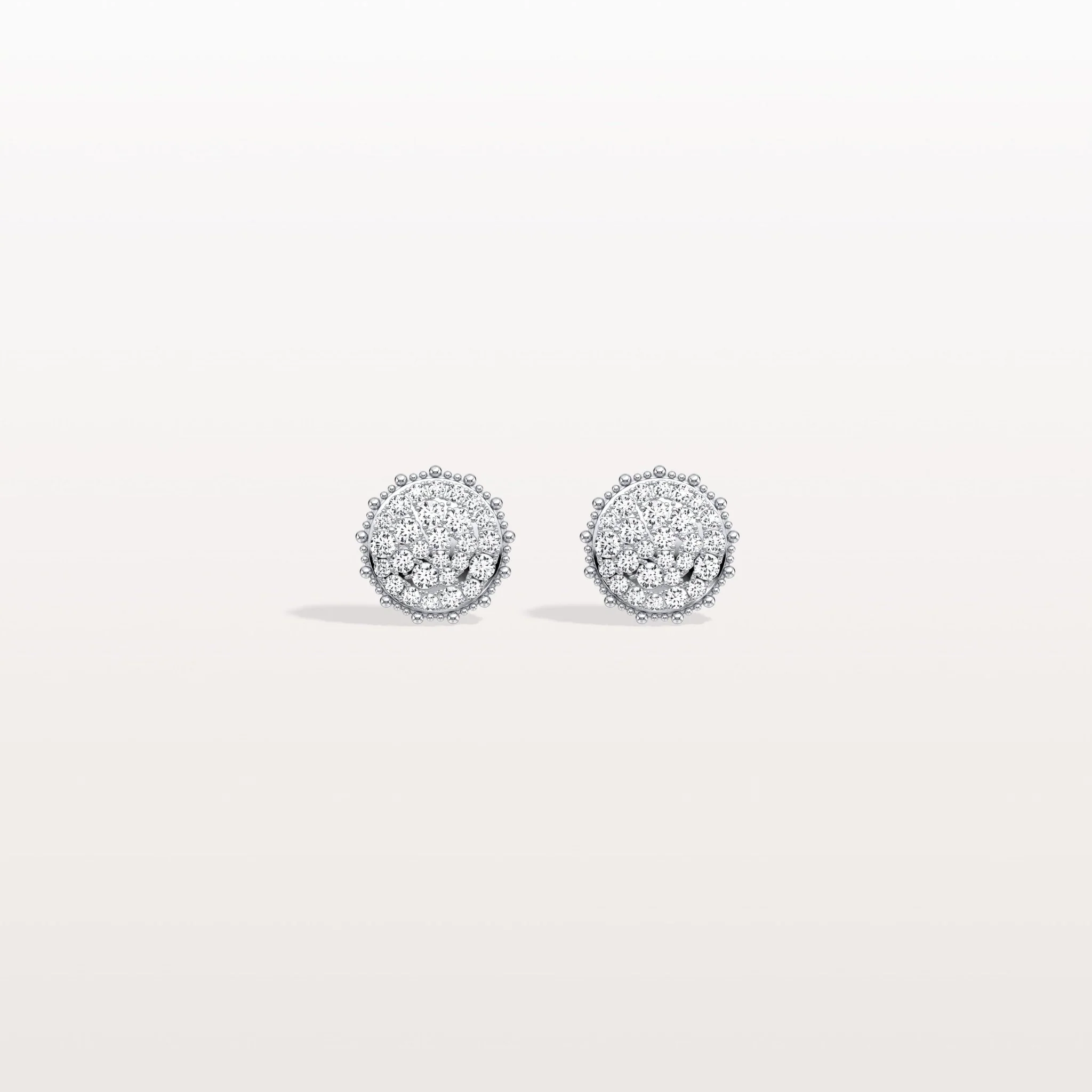 Lab Grown Diamond Push Back Milgrain Stud Earring - Image 8