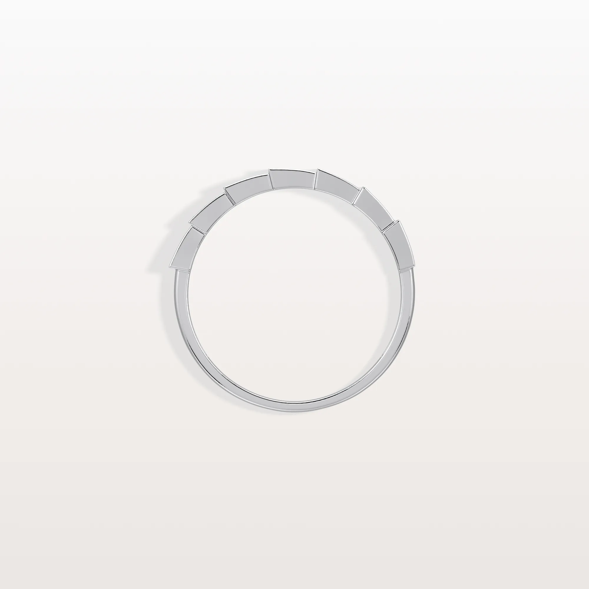 Lab Grown Diamond Stackable Ring in 14K Gold/Platinum-Viper Design - Image 15
