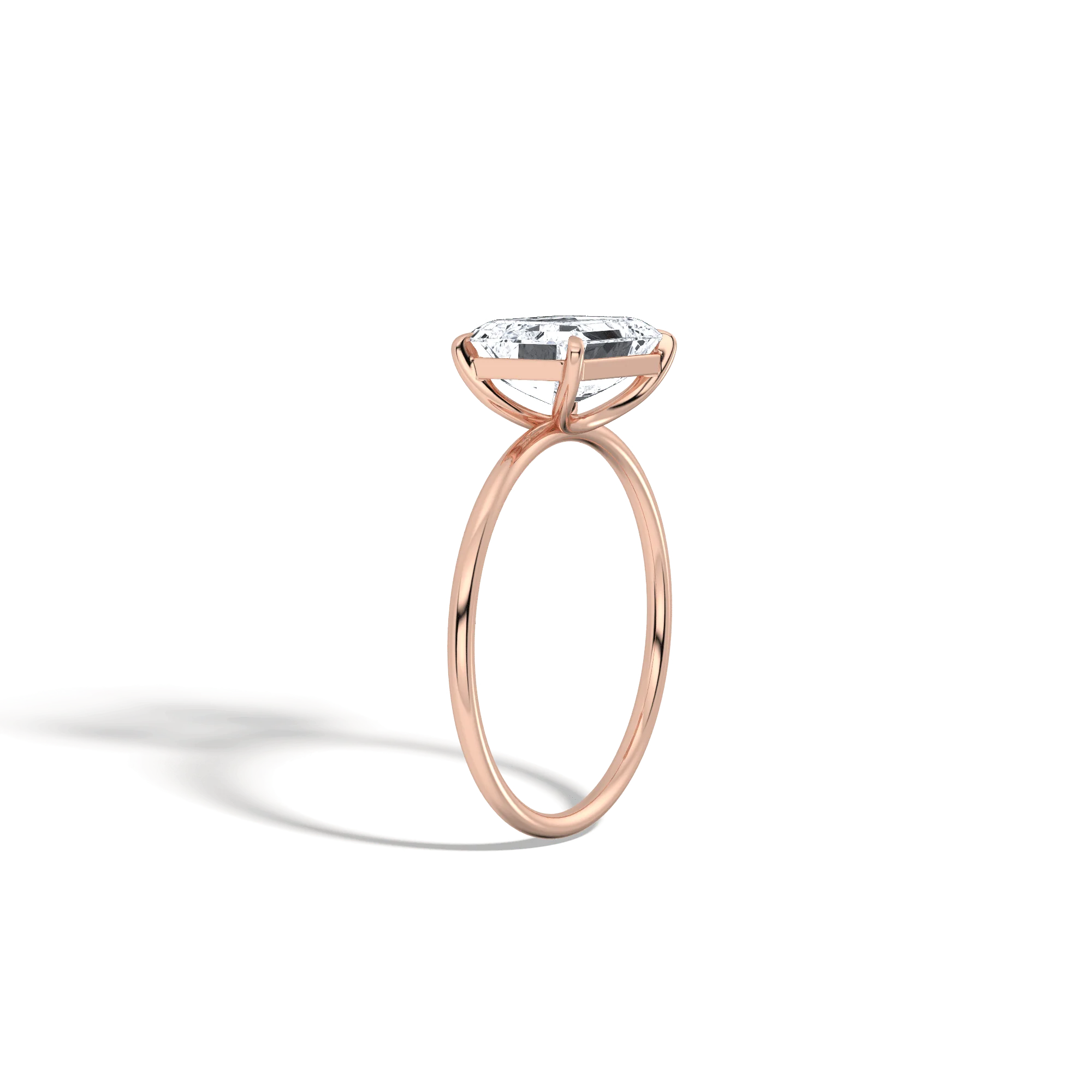 Jayla丨Minimalist Radiant Cut 2CT Lab Diamond Engagement Ring - Image 21