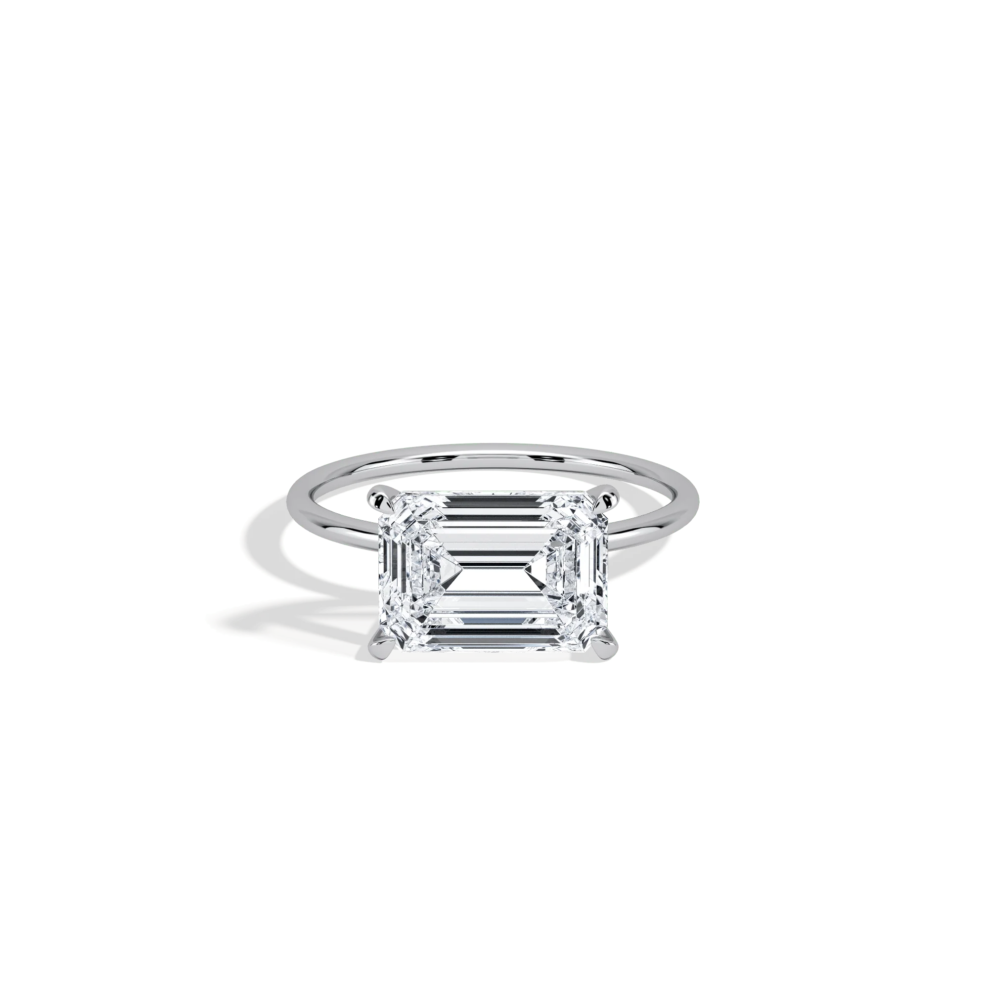 Jayla丨Minimalist Radiant Cut 3CT Lab Diamond Engagement Ring - Image 9