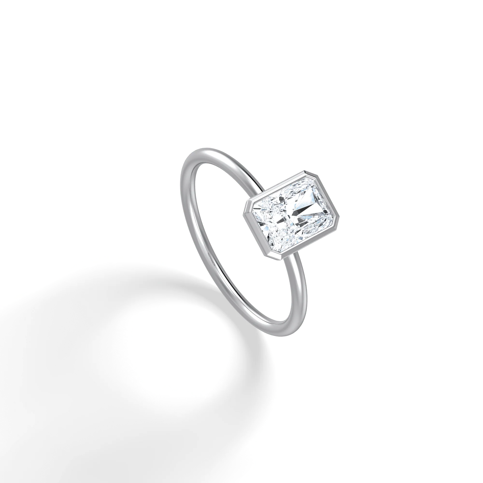Nyla丨14K Solid Gold 1CT Solitaire Lab-Grown Diamond Bezel Engagement Ring - Image 27