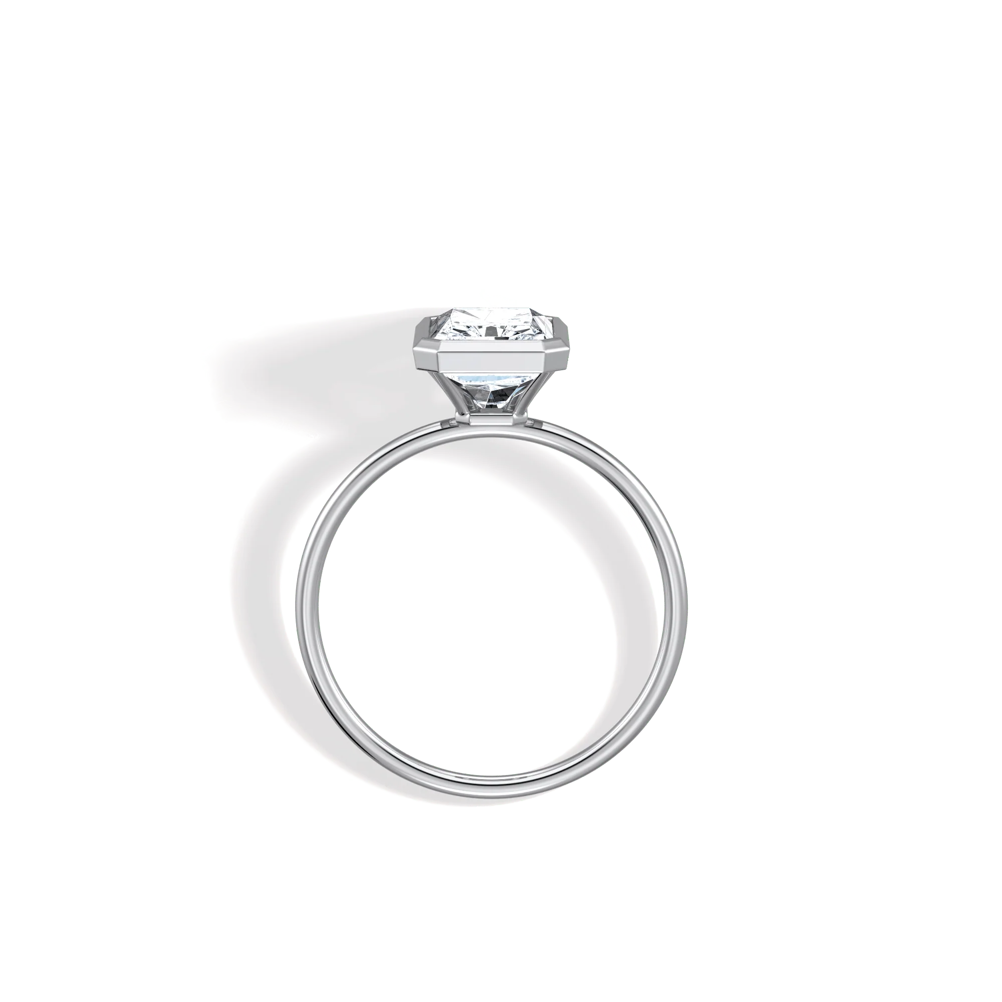 Nyla丨14K Solid Gold 2CT Solitaire Lab-Grown Diamond Bezel Engagement Ring - Image 29